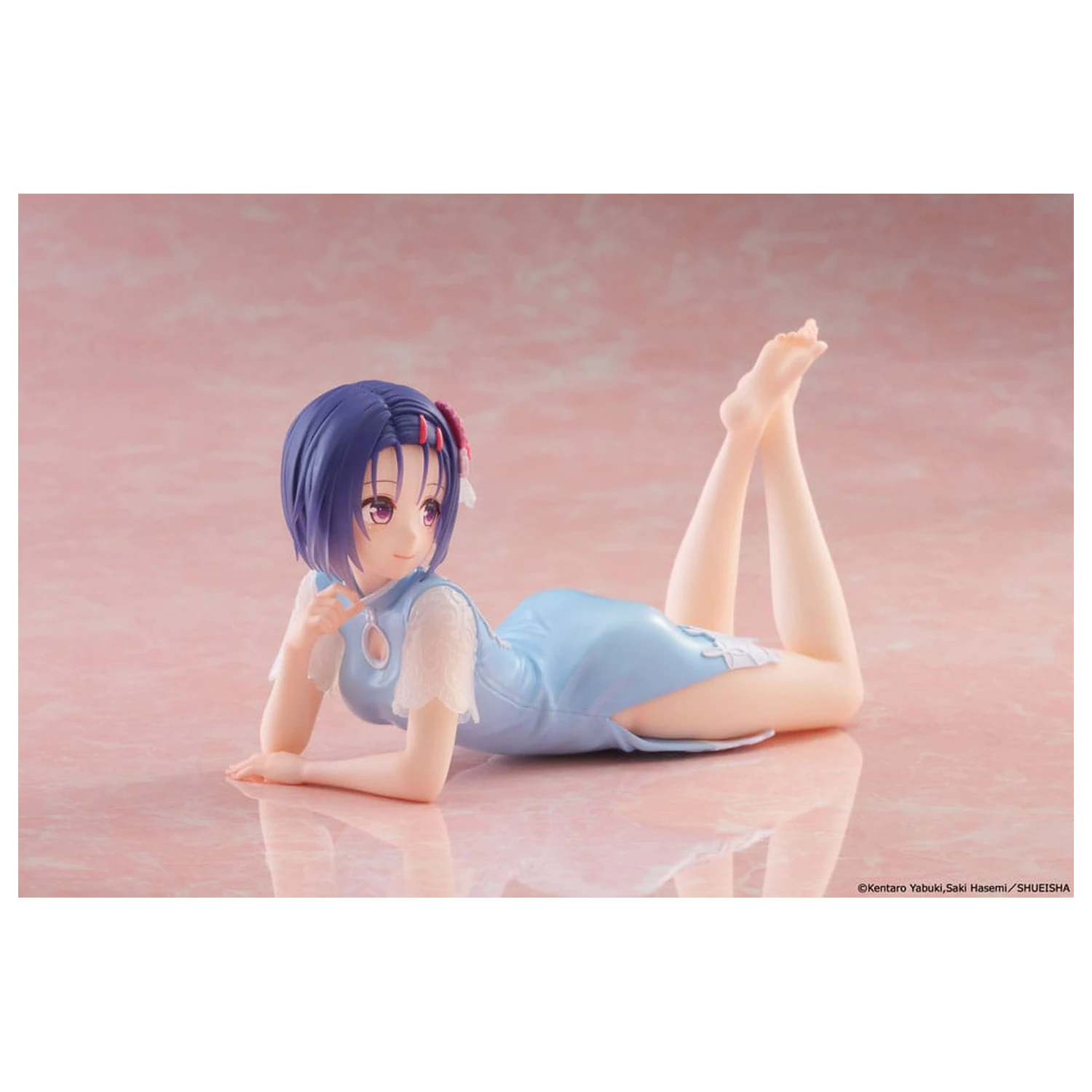 To Love-Ru Darkness PVC Statuie Figura draguta de birou Haruna Sairenji (China Dress Ver.) 13 cm poza produsului