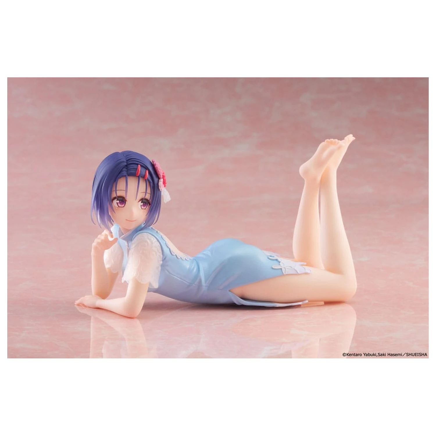 To Love-Ru Darkness PVC Statuie Figura draguta de birou Haruna Sairenji (China Dress Ver.) 13 cm poza produsului