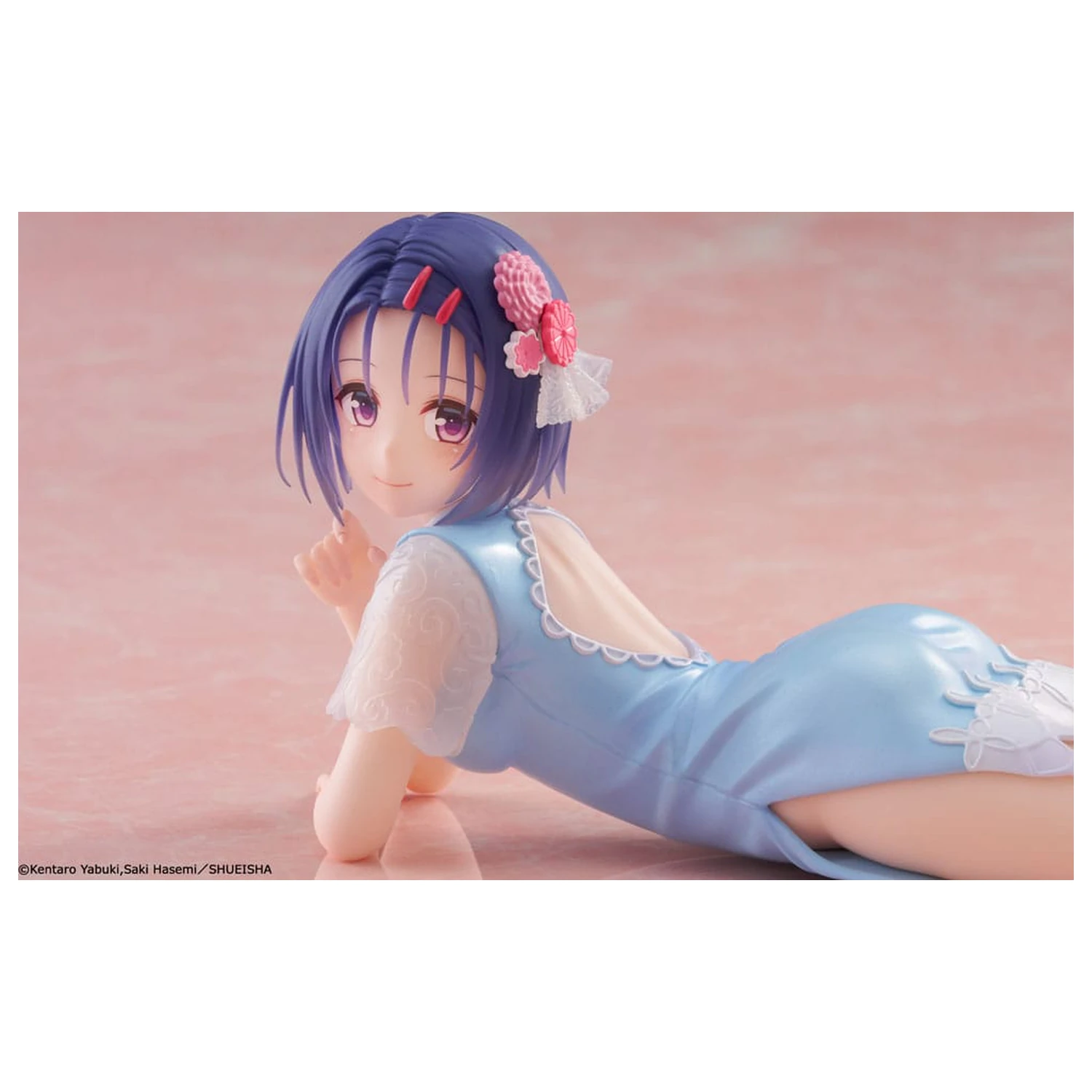 To Love-Ru Darkness PVC Statuie Figura draguta de birou Haruna Sairenji (China Dress Ver.) 13 cm poza produsului