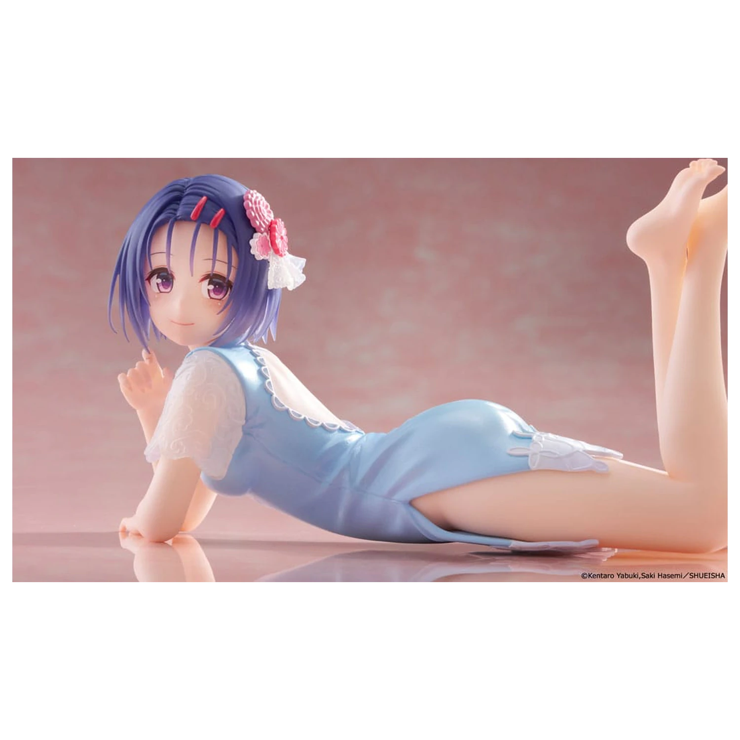 To Love-Ru Darkness PVC Statuie Figura draguta de birou Haruna Sairenji (China Dress Ver.) 13 cm poza produsului