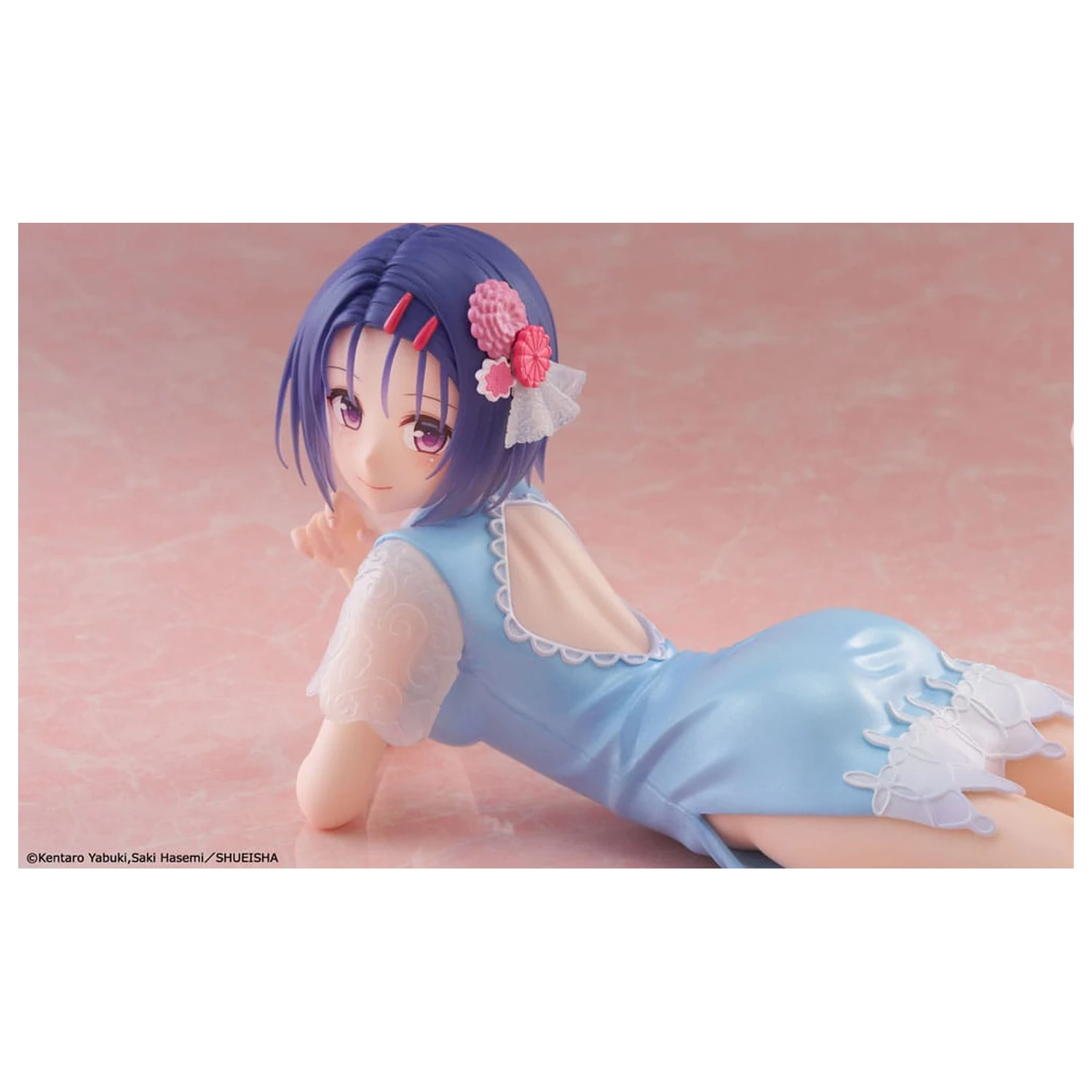 To Love-Ru Darkness PVC Statuie Figura draguta de birou Haruna Sairenji (China Dress Ver.) 13 cm poza produsului