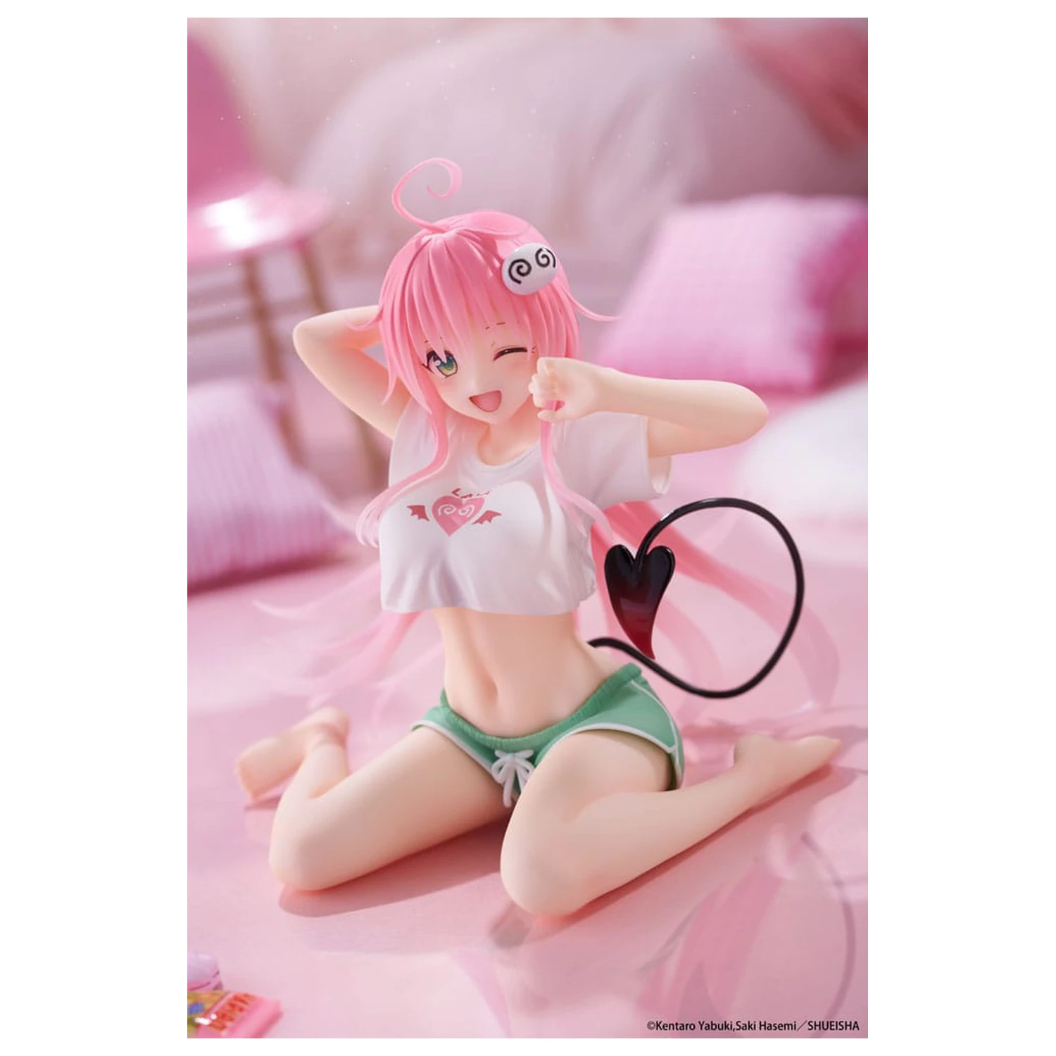 To Love-Ru Darkness statueta PVC figura draguta de birou Lala Roomwear Ver. 13 cm poza produsului