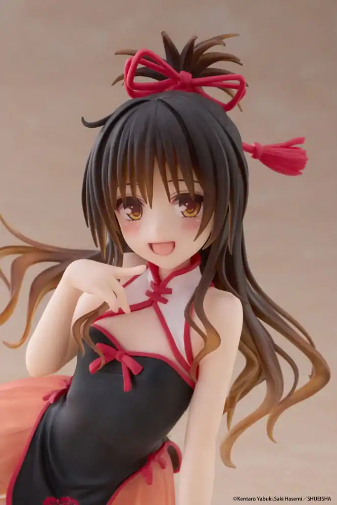 To Love-Ru Darkness Statuie PVC Figurina draguta pentru birou Mikan Yuki Chinese Dress Ver. 13 cm poza produsului