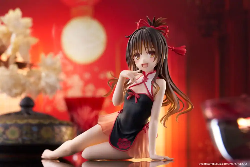 To Love-Ru Darkness Statuie PVC Figurina draguta pentru birou Mikan Yuki Chinese Dress Ver. 13 cm poza produsului
