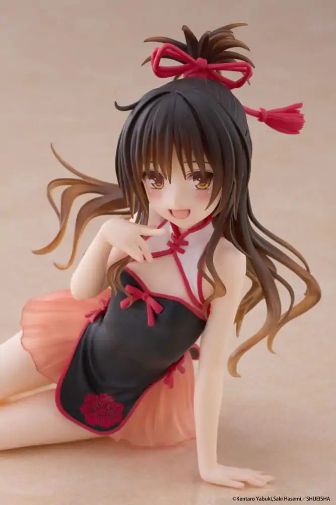 To Love-Ru Darkness Statuie PVC Figurina draguta pentru birou Mikan Yuki Chinese Dress Ver. 13 cm poza produsului