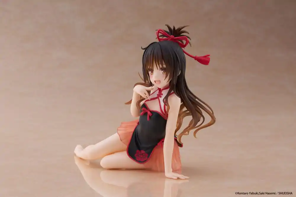 To Love-Ru Darkness Statuie PVC Figurina draguta pentru birou Mikan Yuki Chinese Dress Ver. 13 cm poza produsului