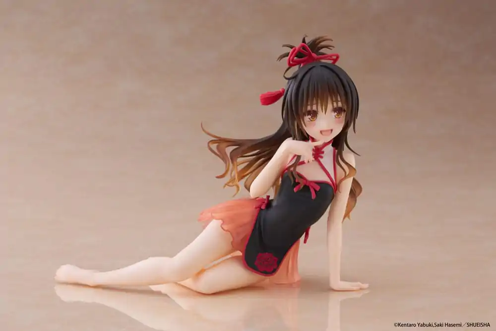 To Love-Ru Darkness Statuie PVC Figurina draguta pentru birou Mikan Yuki Chinese Dress Ver. 13 cm poza produsului