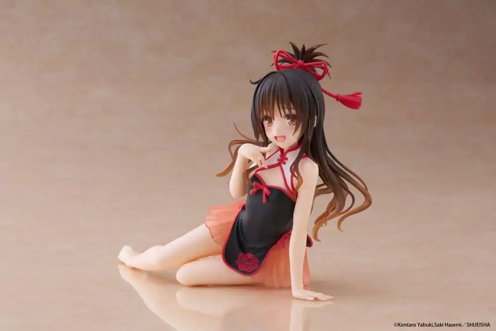 To Love-Ru Darkness Statuie PVC Figurina draguta pentru birou Mikan Yuki Chinese Dress Ver. 13 cm poza produsului