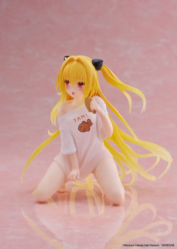 To Love-Ru Darkness statuie din PVC Figurina draguta pentru birou Golden Darkness Roomwear Ver. 13 cm poza produsului