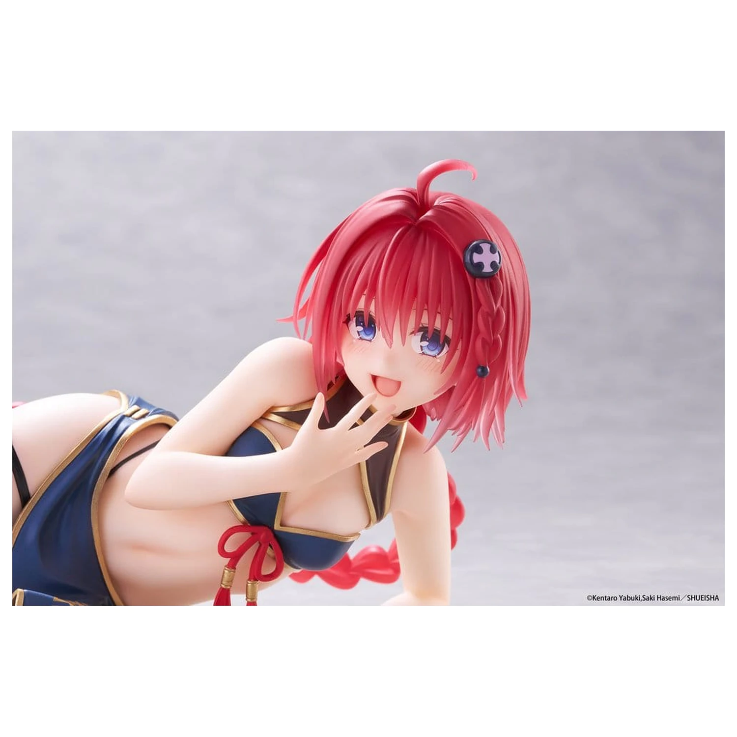 To Love-Ru Darkness Figurina PVC draguta pentru birou Mea Kurosaki Chinese Dress Ver. 13 cm poza produsului