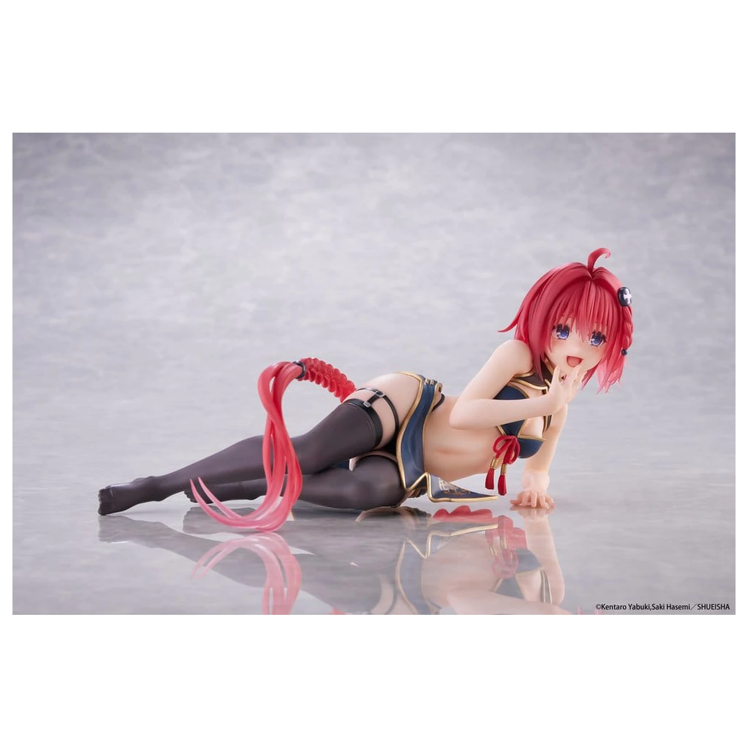 To Love-Ru Darkness Figurina PVC draguta pentru birou Mea Kurosaki Chinese Dress Ver. 13 cm poza produsului