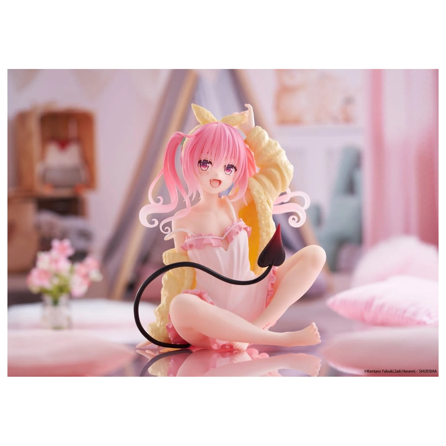 To Love-Ru Darkness Desktop Cute PVC Statuie Nana Room wear Ver. 13 cm poza produsului