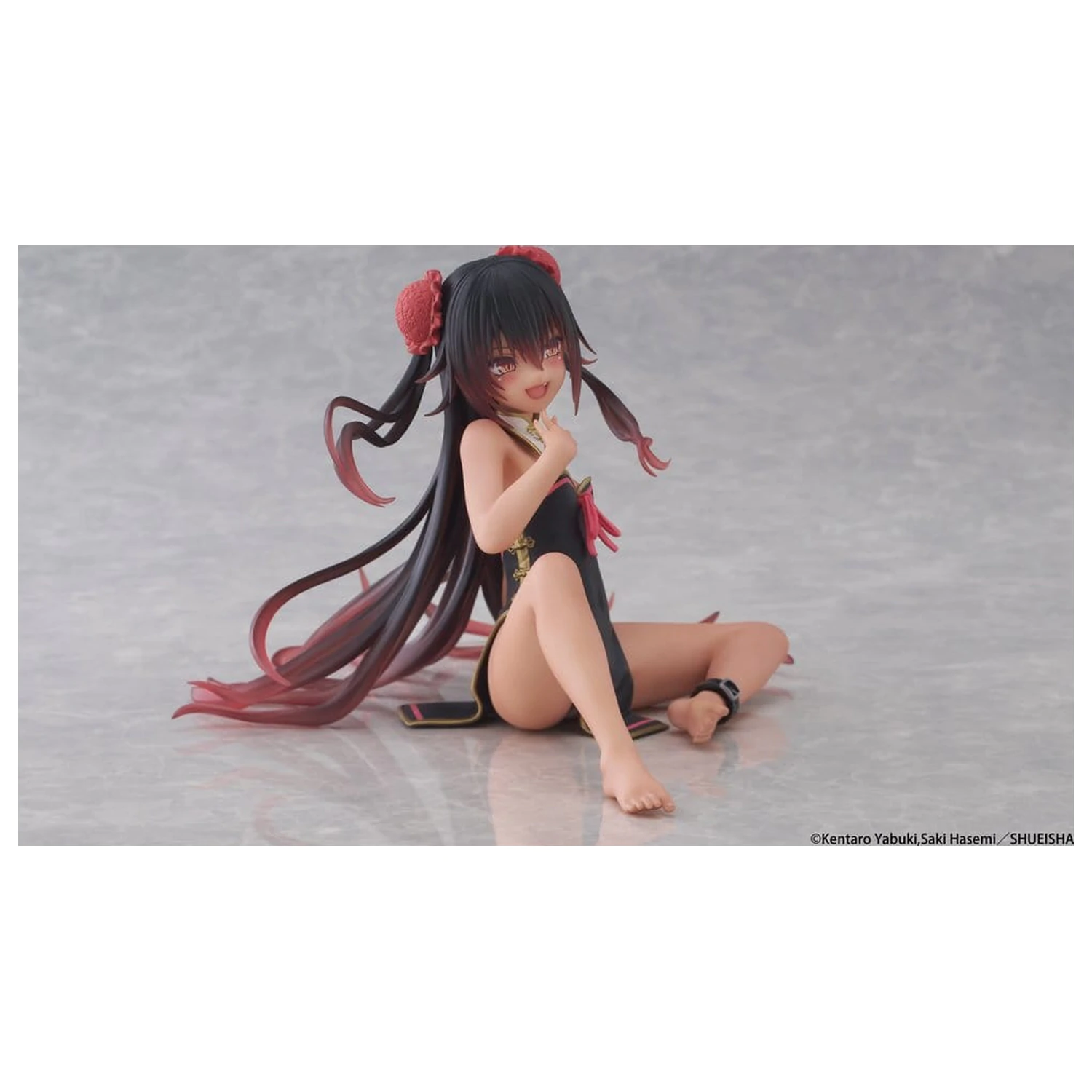 To Love-Ru Darkness Desktop Cute PVC Figura Nemesis (Chinese Dress Ver.) 13 cm poza produsului