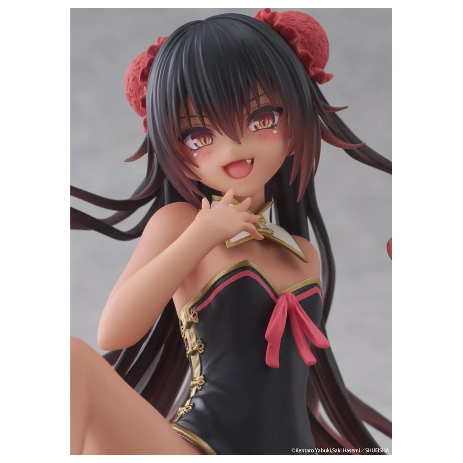 To Love-Ru Darkness Desktop Cute PVC Figura Nemesis (Chinese Dress Ver.) 13 cm poza produsului