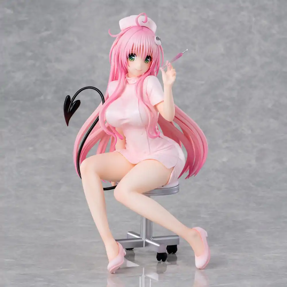 To Love-Ru Darkness Statuie PVC Lara Satalin Deviluke Nurse Cos 26 cm poza produsului