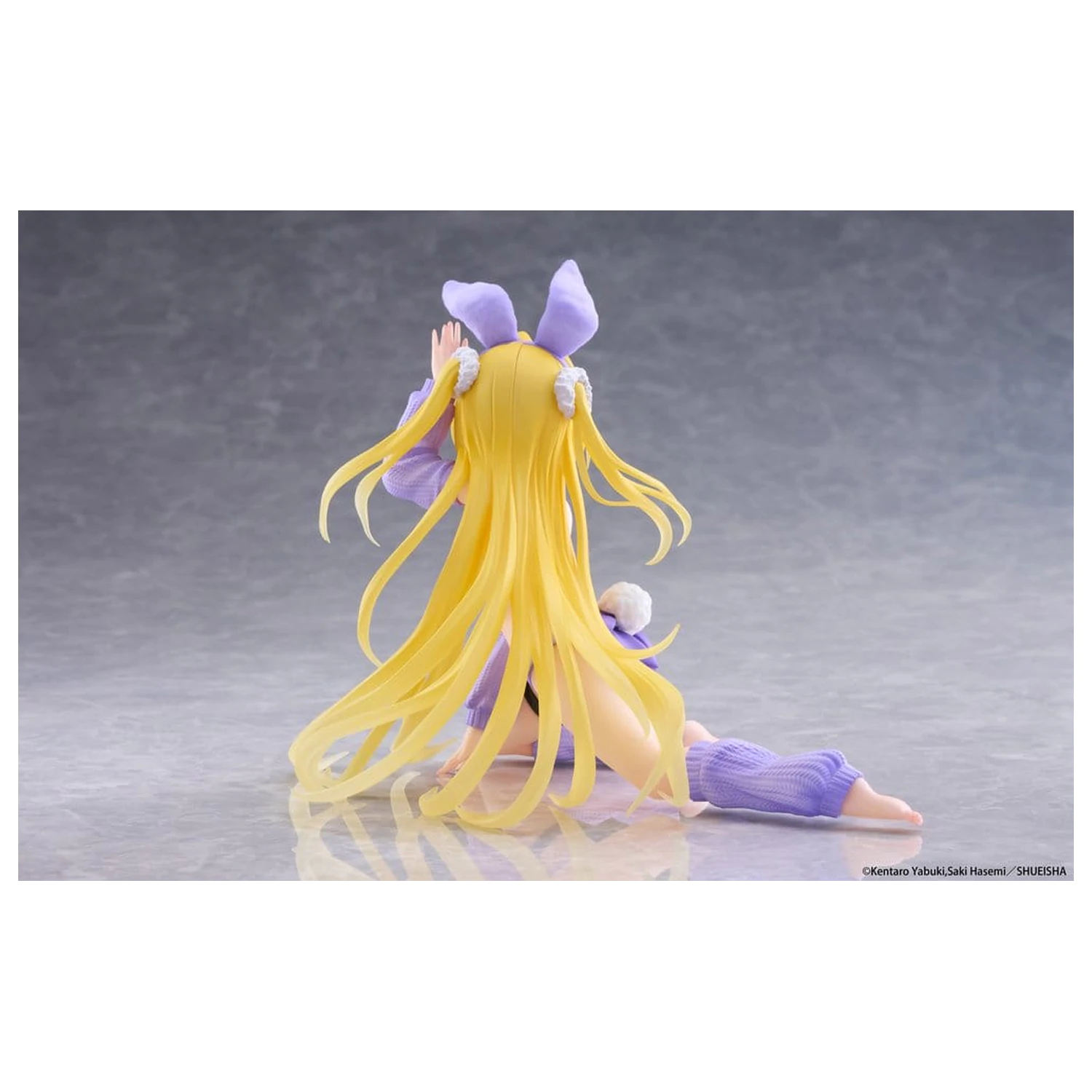 To Love-Ru Darkness MOFLOCK PVC Figura Golden Darkness (Fluffy Bunny Ver.) 13 cm poza produsului
