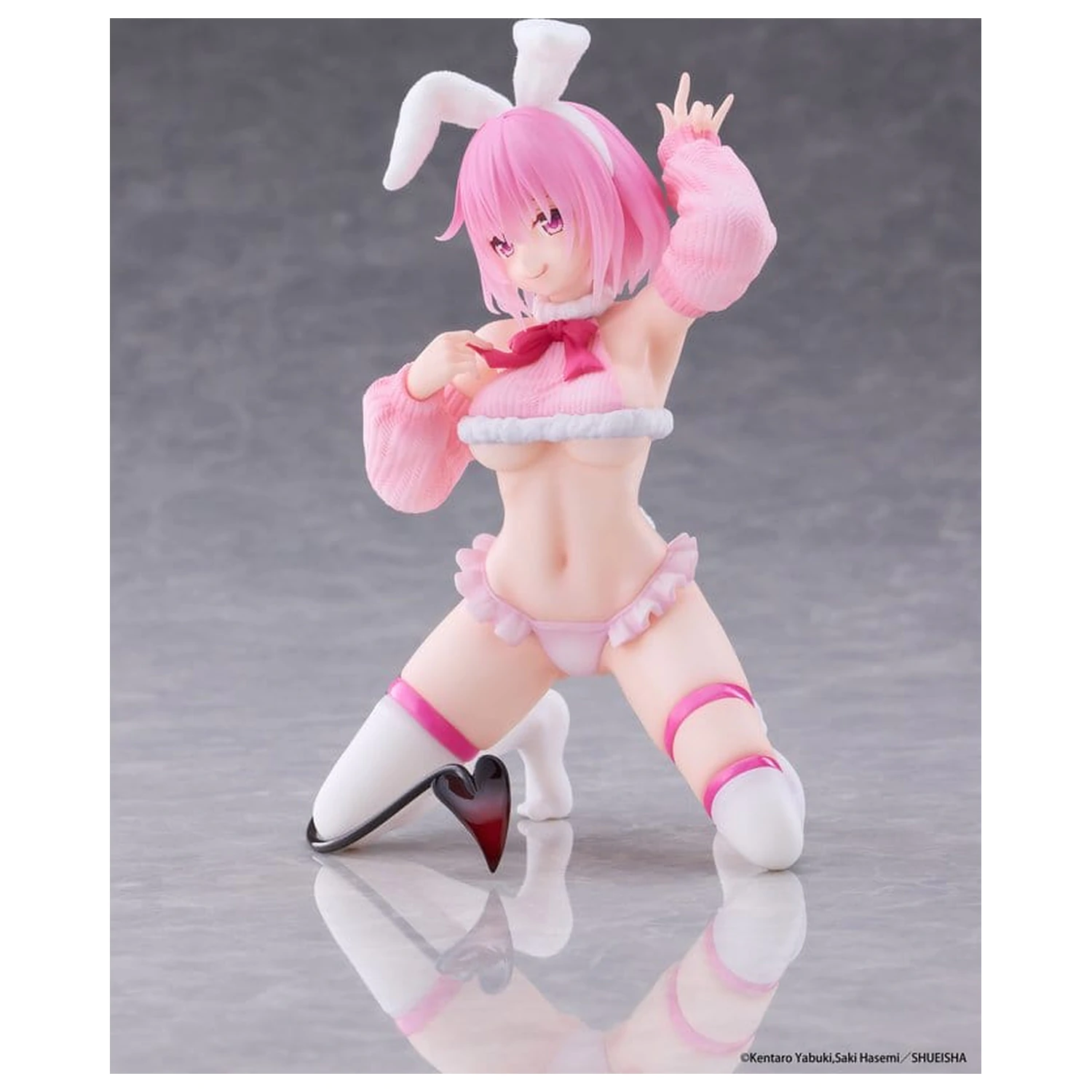 To Love-Ru Darkness MOFLOCK Figura PVC Momo (Fluffy Bunny Ver.) 13 cm poza produsului