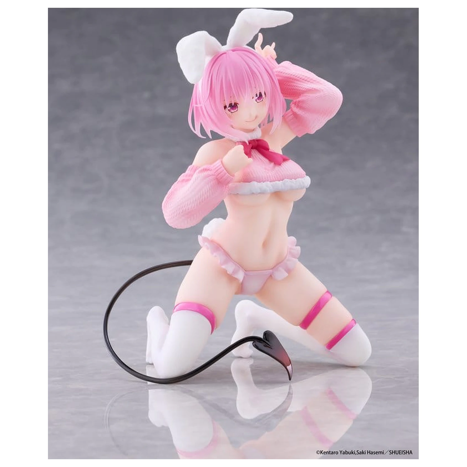 To Love-Ru Darkness MOFLOCK Figura PVC Momo (Fluffy Bunny Ver.) 13 cm poza produsului