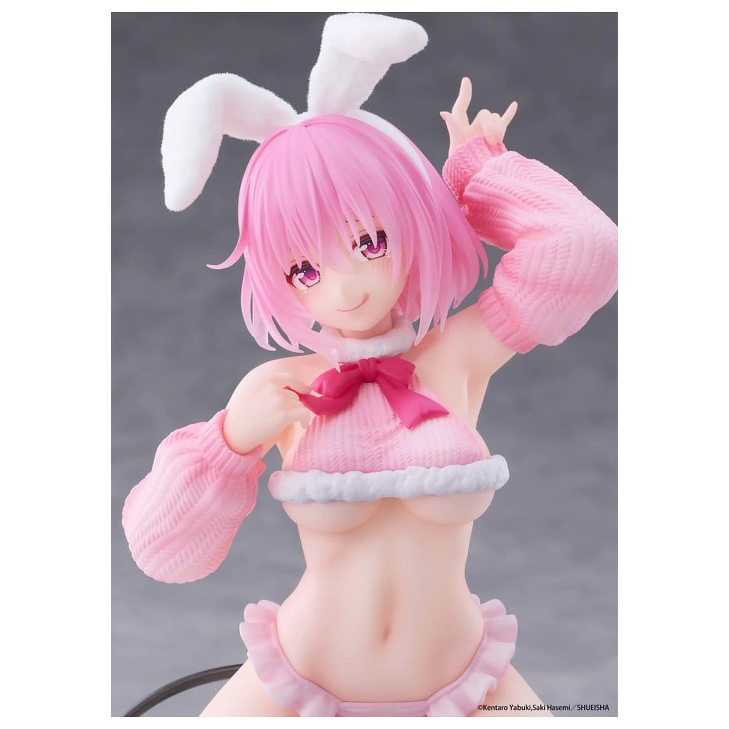 To Love-Ru Darkness MOFLOCK Figura PVC Momo (Fluffy Bunny Ver.) 13 cm poza produsului
