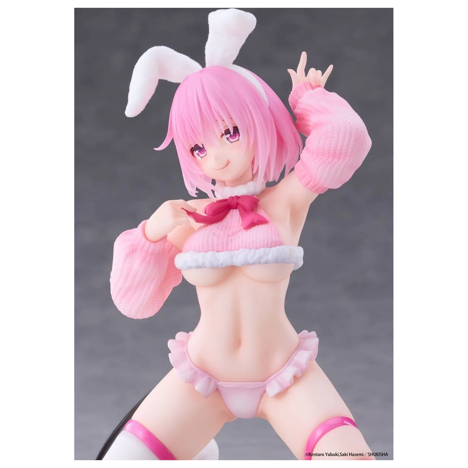 To Love-Ru Darkness MOFLOCK Figura PVC Momo (Fluffy Bunny Ver.) 13 cm poza produsului
