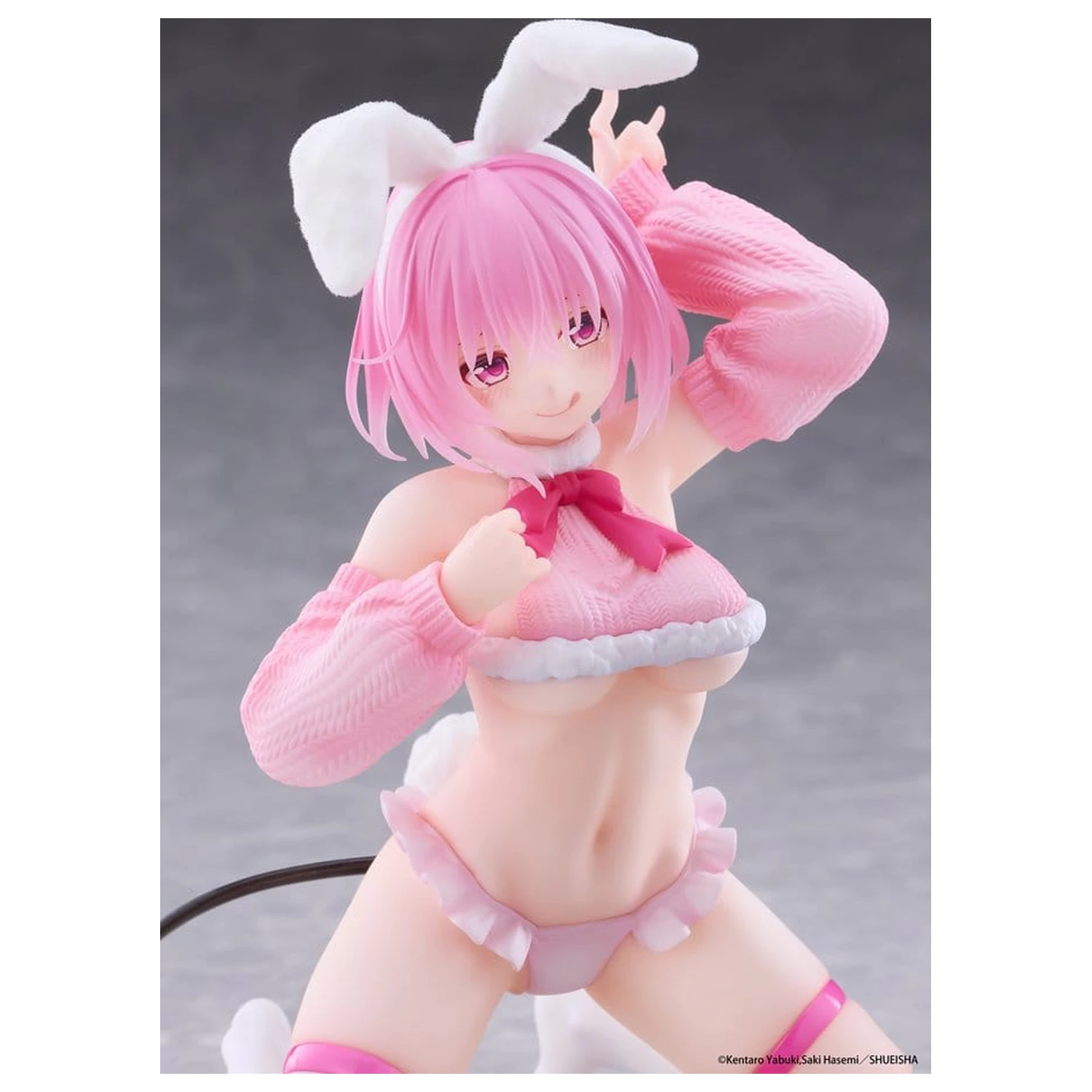 To Love-Ru Darkness MOFLOCK Figura PVC Momo (Fluffy Bunny Ver.) 13 cm poza produsului