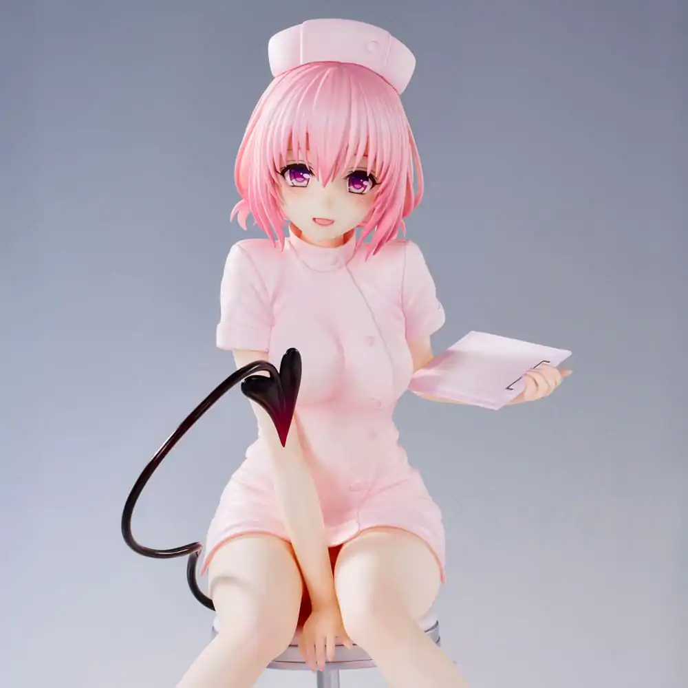 Statuie PVC Momo Belia Deviluke Nurse Cos 22 cm poza produsului