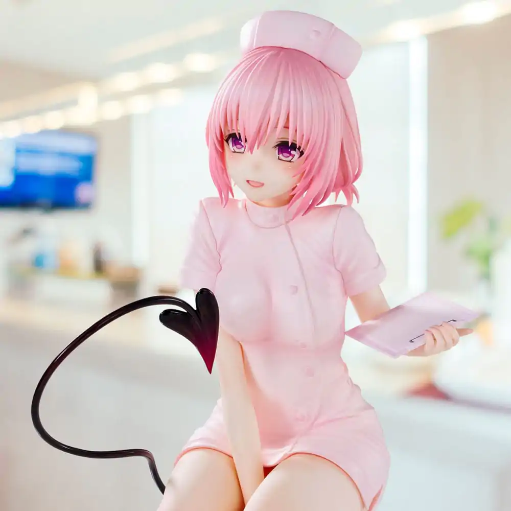 Statuie PVC Momo Belia Deviluke Nurse Cos 22 cm poza produsului