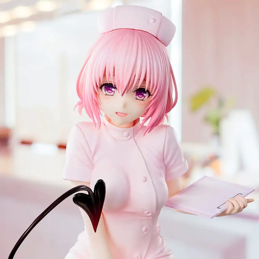 Statuie PVC Momo Belia Deviluke Nurse Cos 22 cm poza produsului