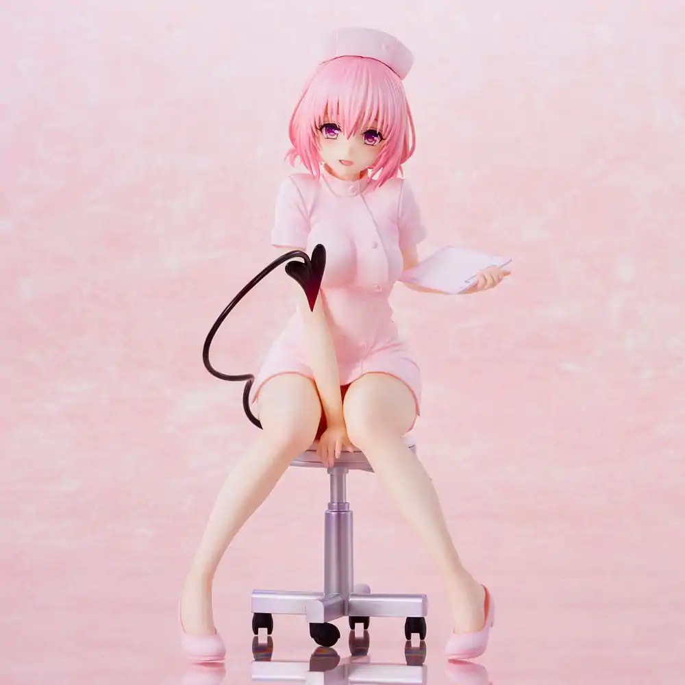 Statuie PVC Momo Belia Deviluke Nurse Cos 22 cm poza produsului