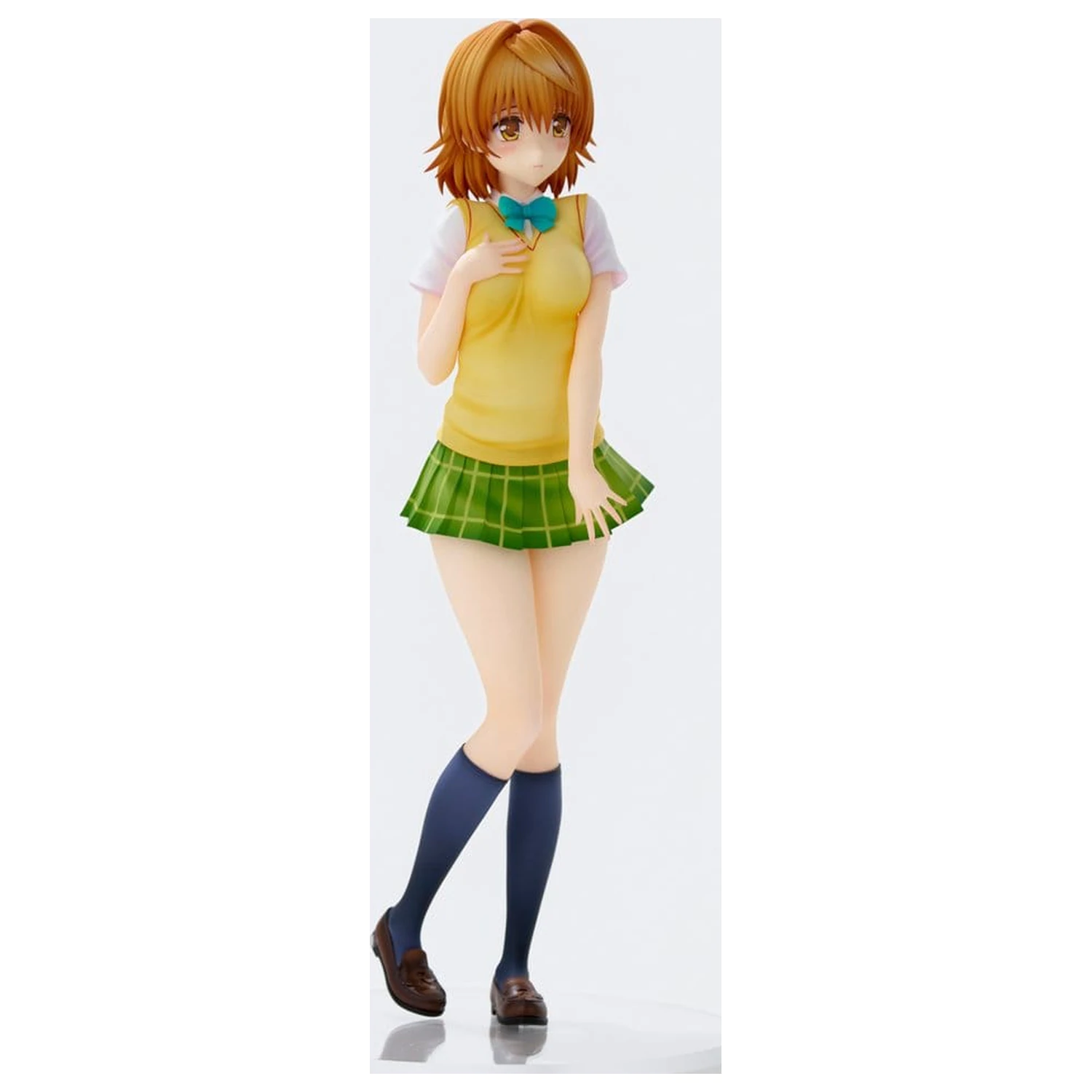 To Love-Ru Darkness School Uniform Series Figurina PVC Riko Yuzaki 28 cm poza produsului