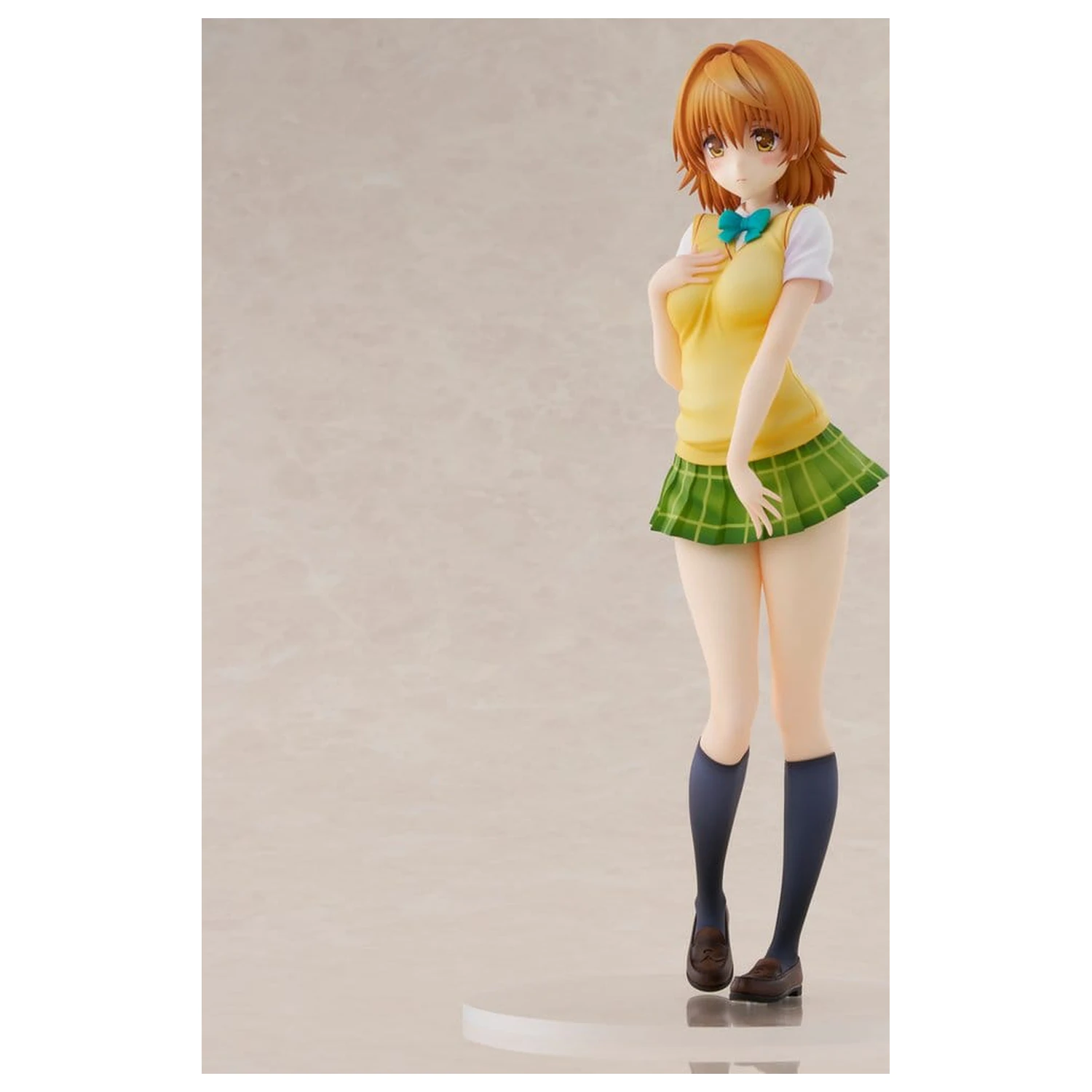 To Love-Ru Darkness School Uniform Series Figurina PVC Riko Yuzaki 28 cm poza produsului