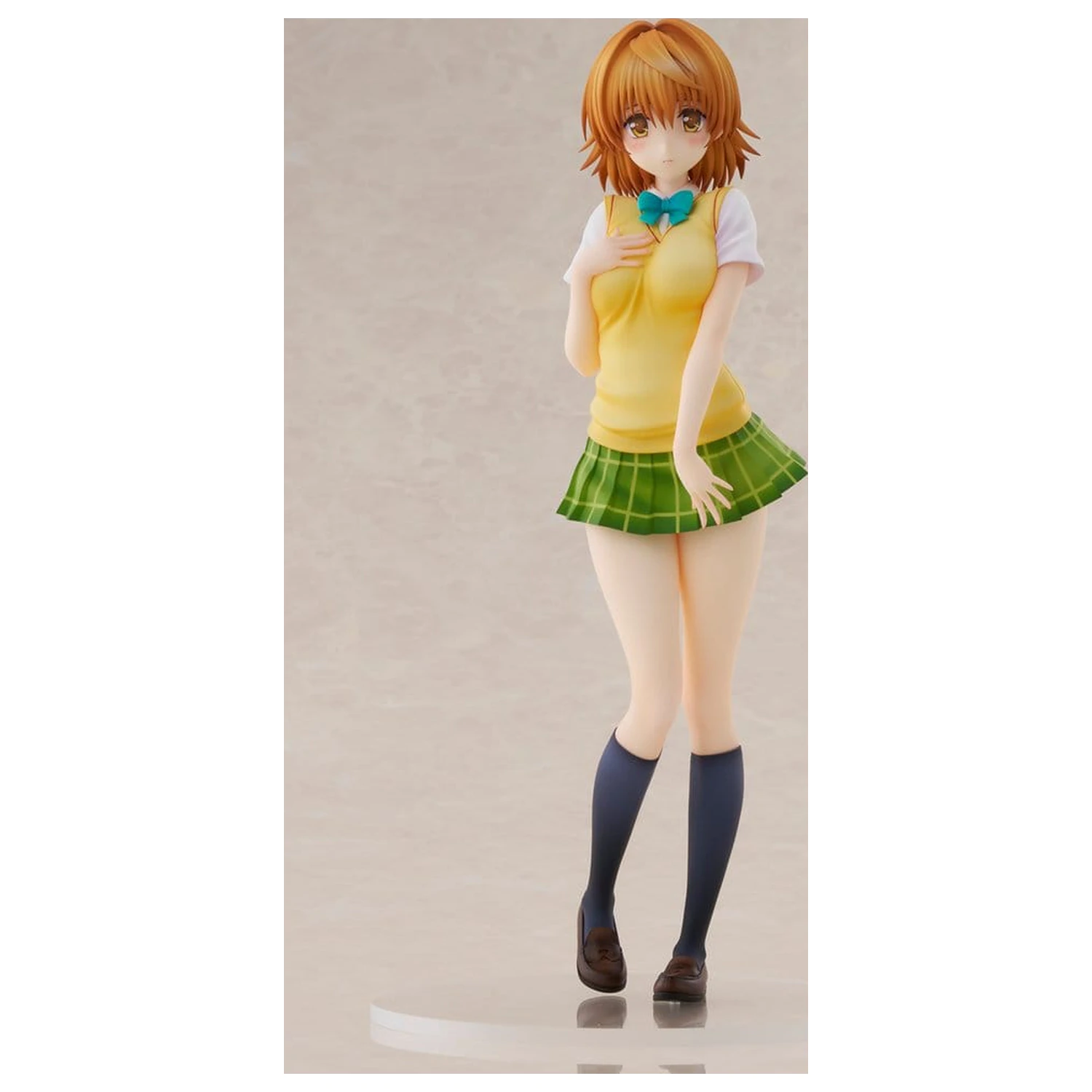 To Love-Ru Darkness School Uniform Series Figurina PVC Riko Yuzaki 28 cm poza produsului