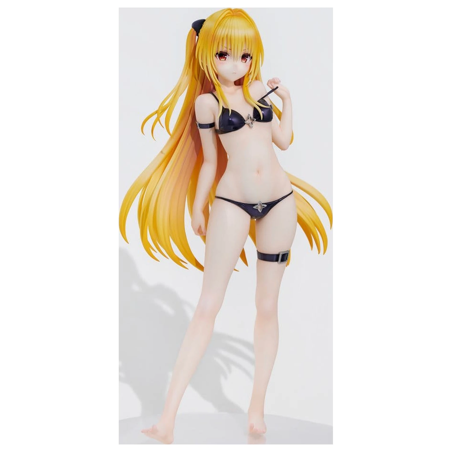 To Love Ru Darkness Swimsuit Series figurina PVC 1/4 Golden Darkness 39 cm poza produsului