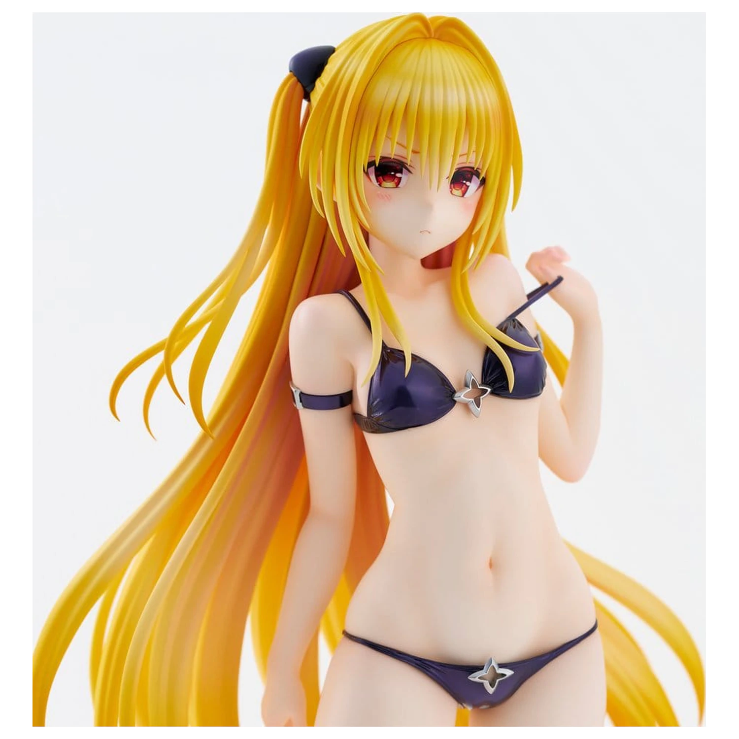 To Love Ru Darkness Swimsuit Series figurina PVC 1/4 Golden Darkness 39 cm poza produsului