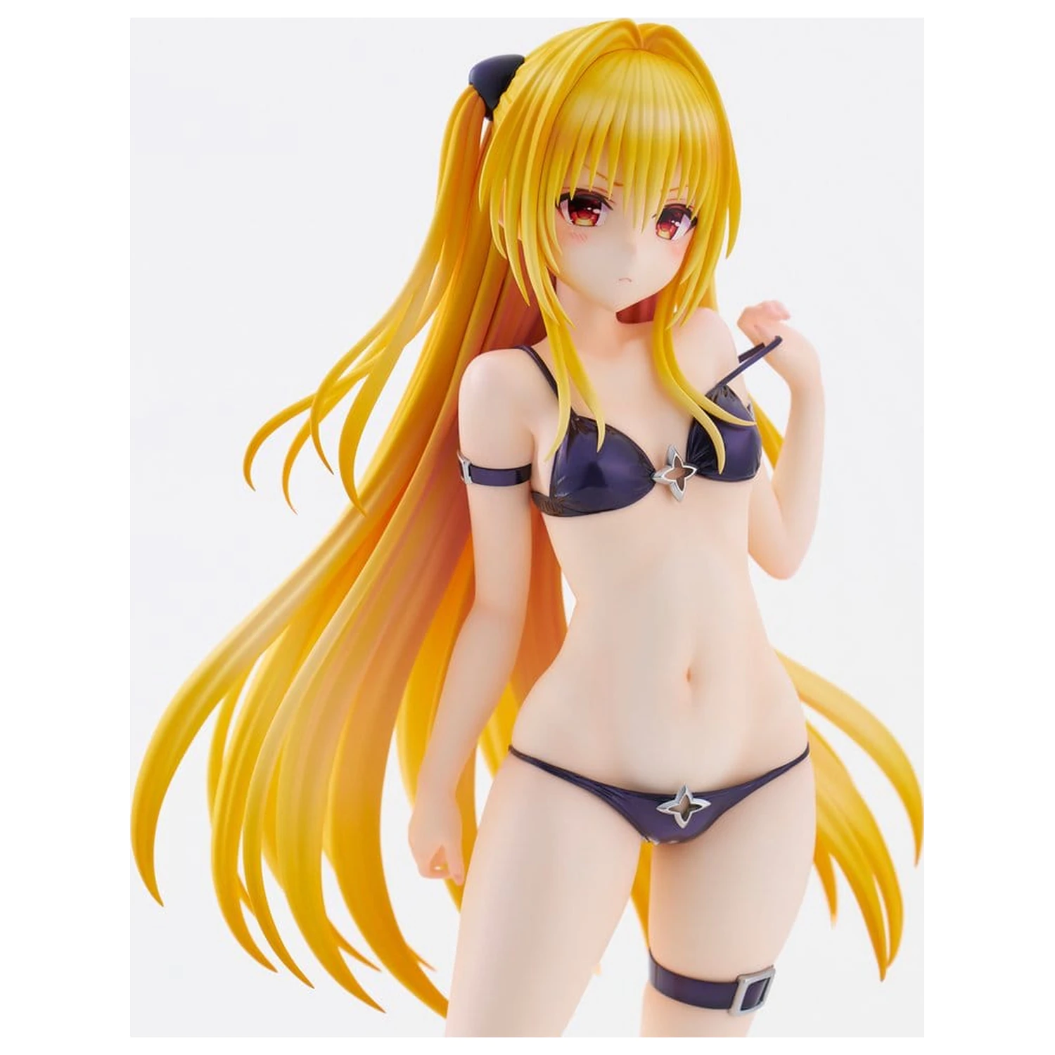 To Love Ru Darkness Swimsuit Series figurina PVC 1/4 Golden Darkness 39 cm poza produsului