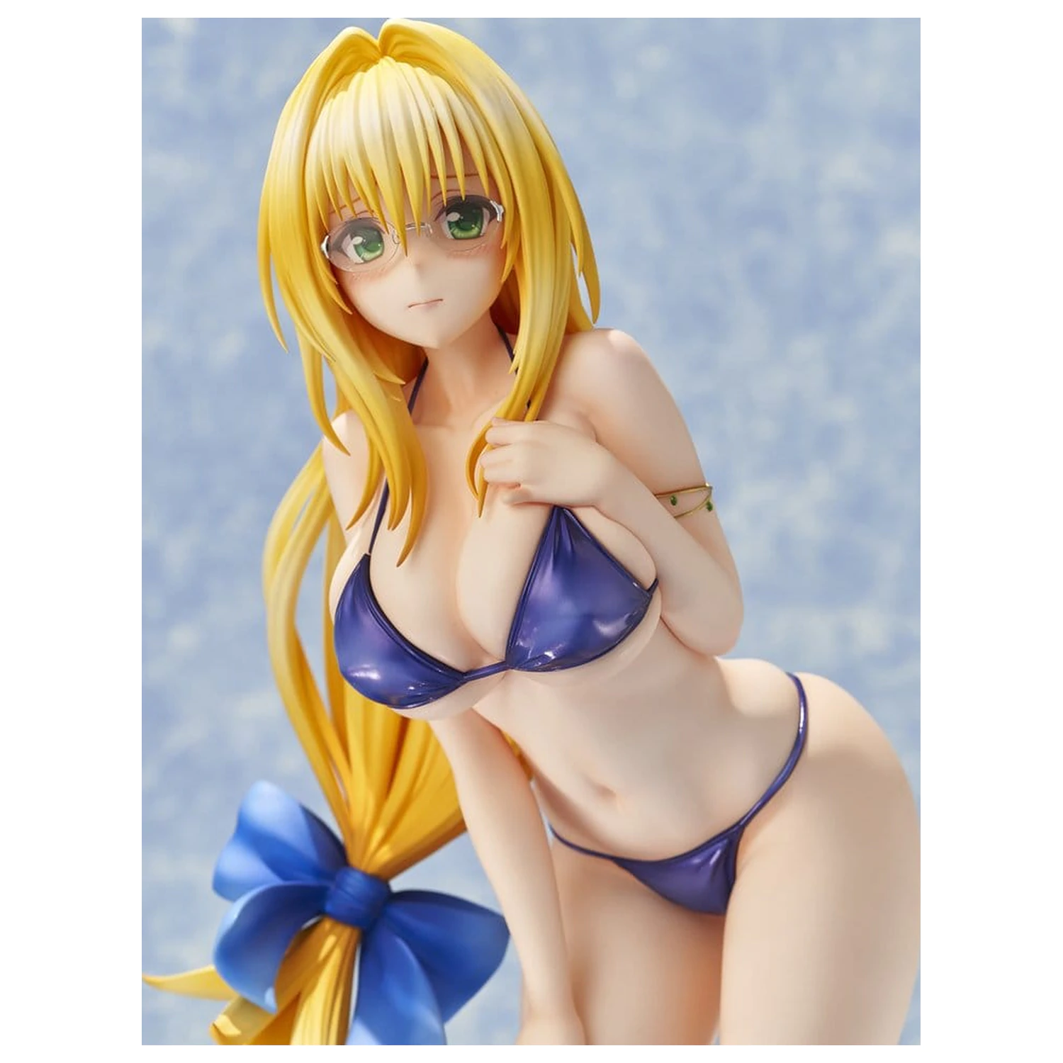 To LOVE-Ru Darkness Swimsuit Series Figurina din PVC 1/4 Tearju Lunatique Reissue 36 cm poza produsului
