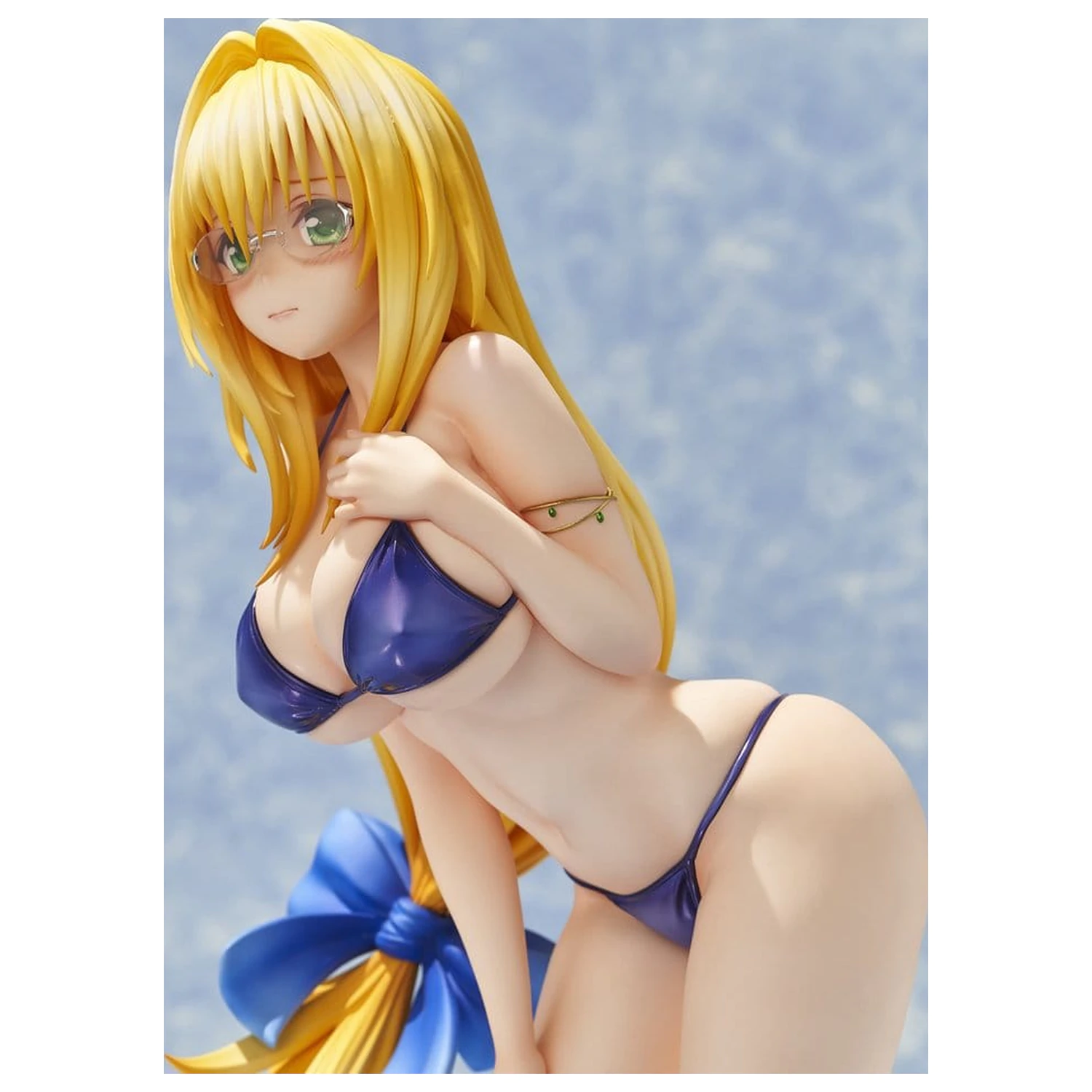 To LOVE-Ru Darkness Swimsuit Series Figurina din PVC 1/4 Tearju Lunatique Reissue 36 cm poza produsului