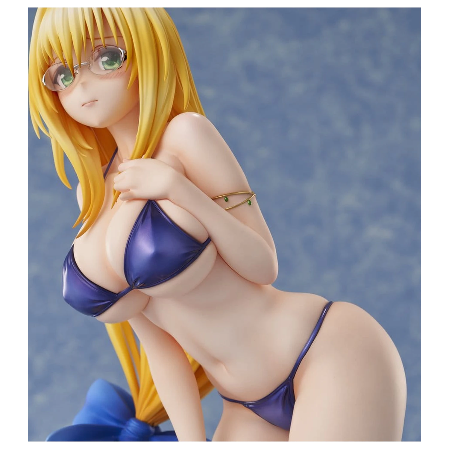 To LOVE-Ru Darkness Swimsuit Series Figurina din PVC 1/4 Tearju Lunatique Reissue 36 cm poza produsului