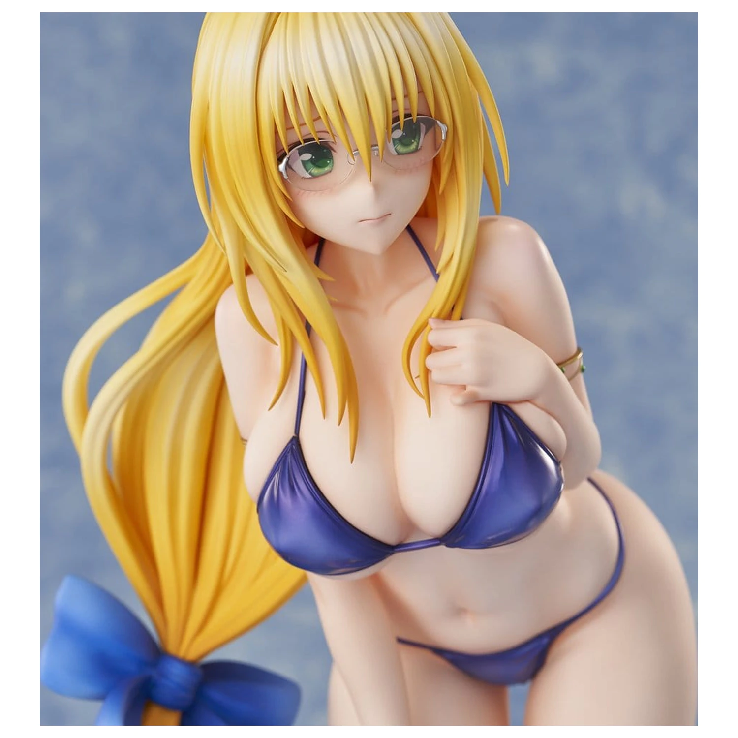To LOVE-Ru Darkness Swimsuit Series Figurina din PVC 1/4 Tearju Lunatique Reissue 36 cm poza produsului