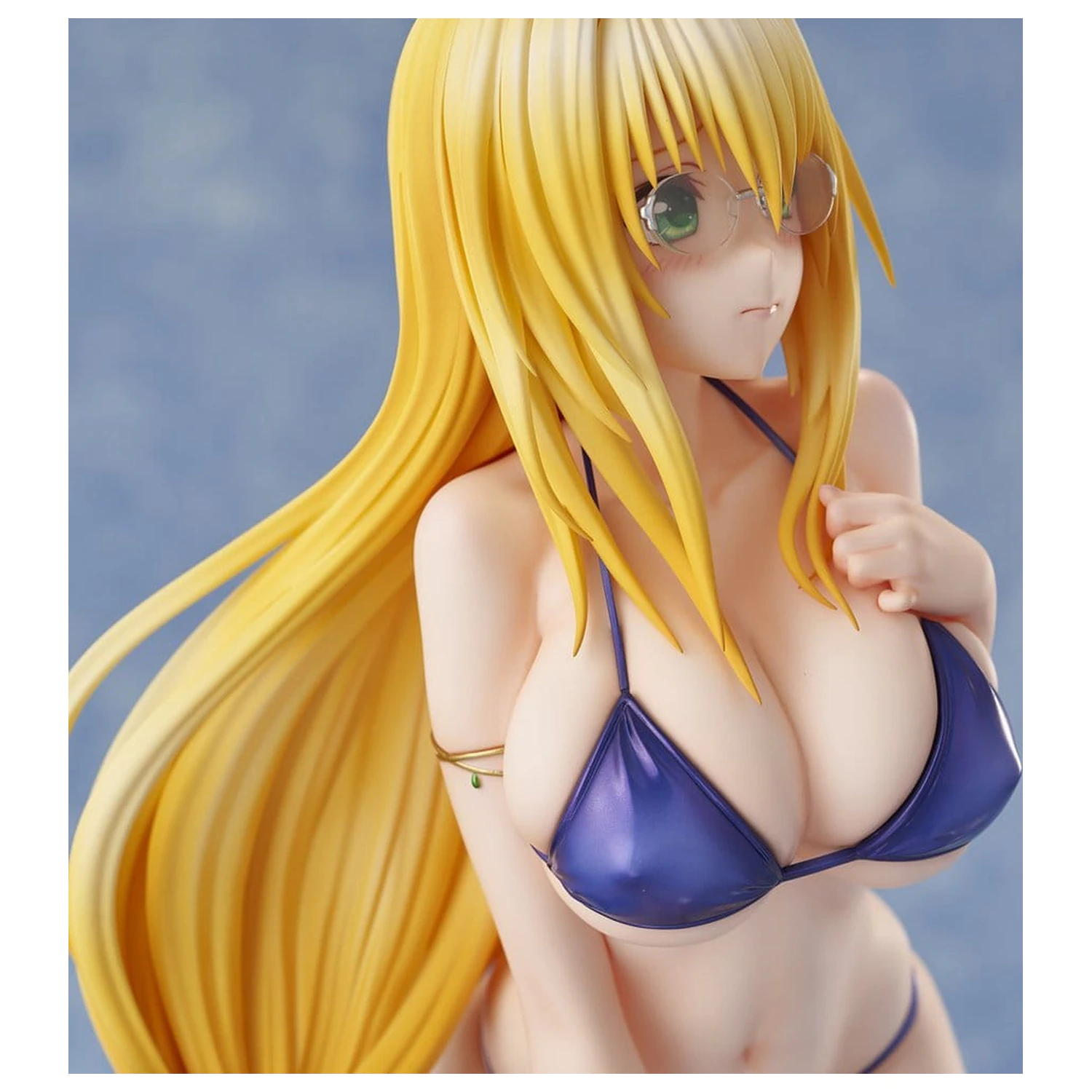 To LOVE-Ru Darkness Swimsuit Series Figurina din PVC 1/4 Tearju Lunatique Reissue 36 cm poza produsului