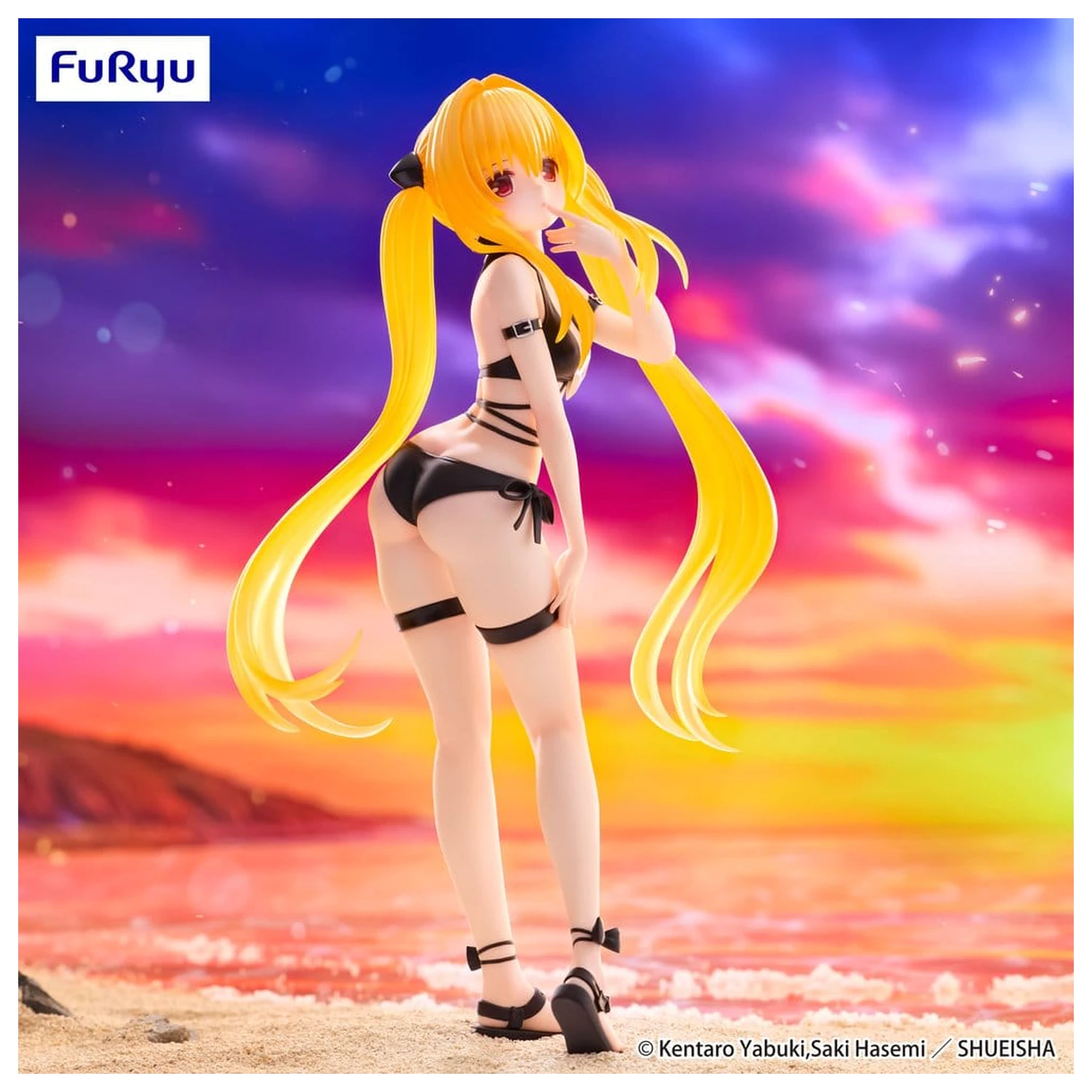 To Love Ru Darkness Trio-Try-iT figurina PVC Konjiki no Yami 19 cm poza produsului