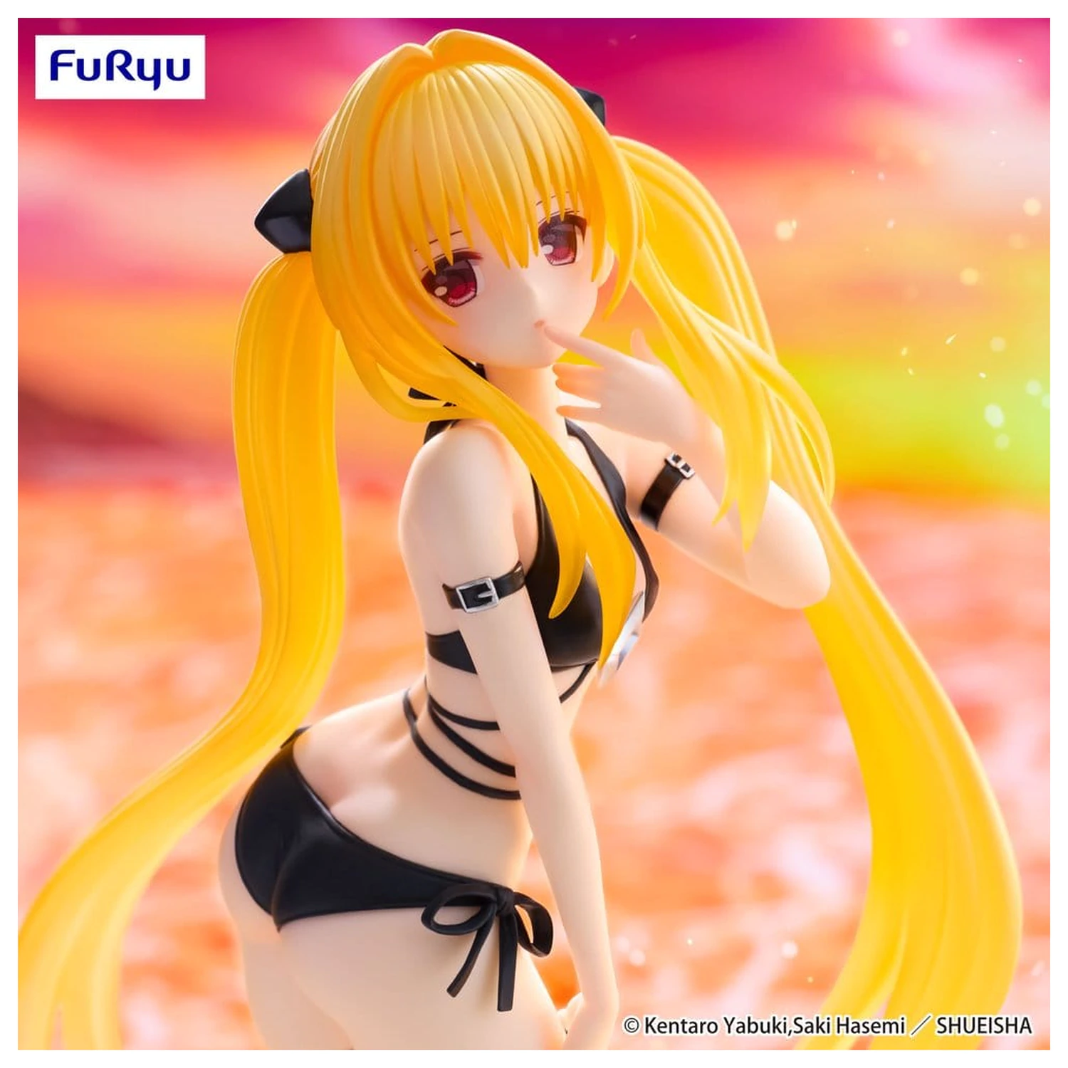 To Love Ru Darkness Trio-Try-iT figurina PVC Konjiki no Yami 19 cm poza produsului