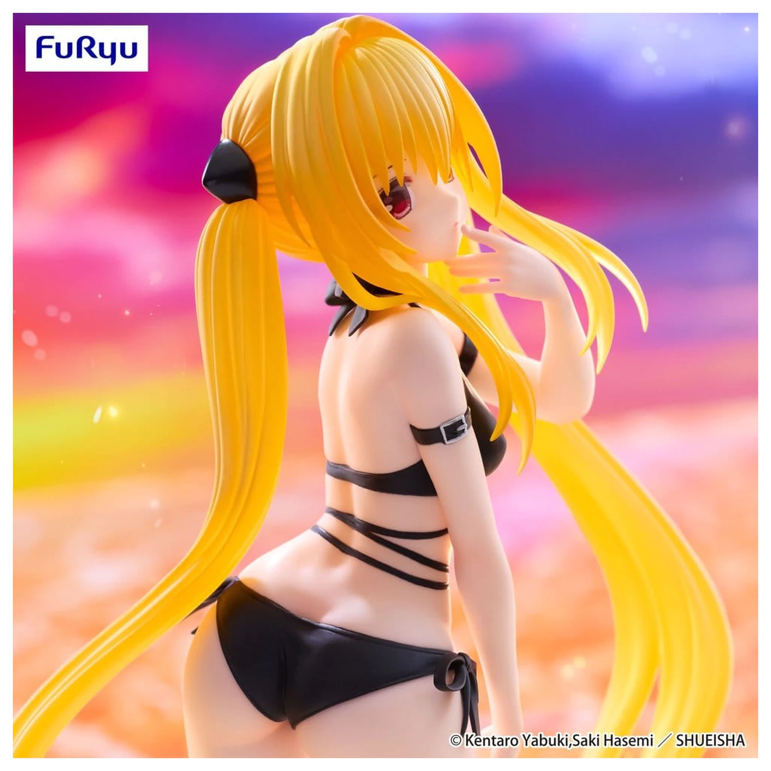 To Love Ru Darkness Trio-Try-iT figurina PVC Konjiki no Yami 19 cm poza produsului