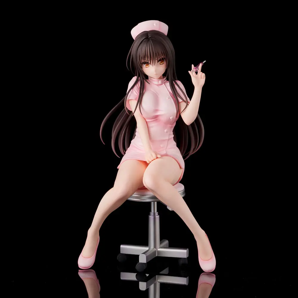 Statuie PVC To Love-Ru Darkness Yui Kotegawa Nurse Cos 22 cm poza produsului