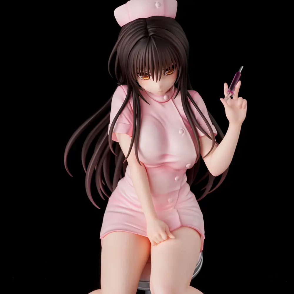Statuie PVC To Love-Ru Darkness Yui Kotegawa Nurse Cos 22 cm poza produsului