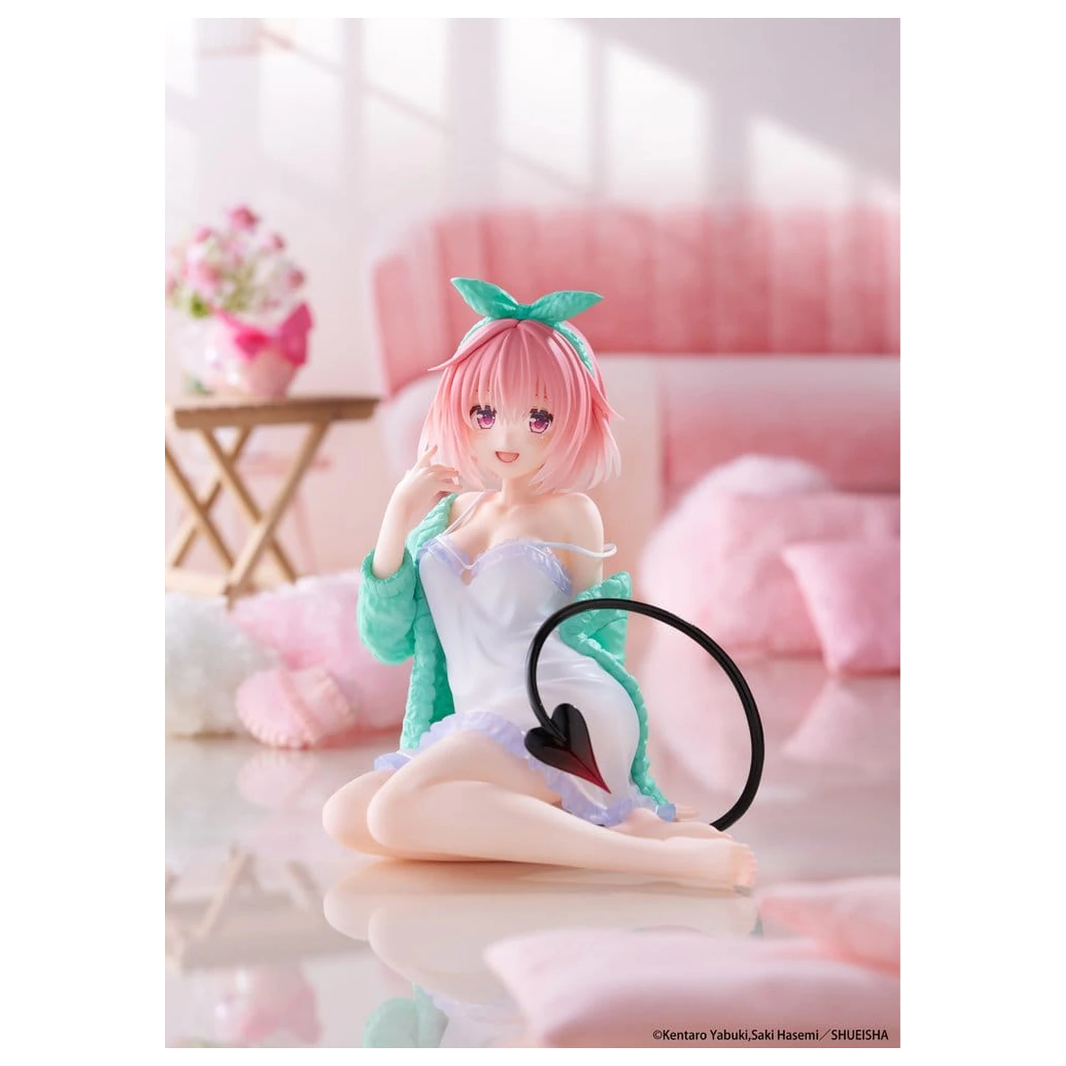To Love-Ru Desktop Cute PVC Figure Momo (Roomwear Ver.) 13 cm poza produsului