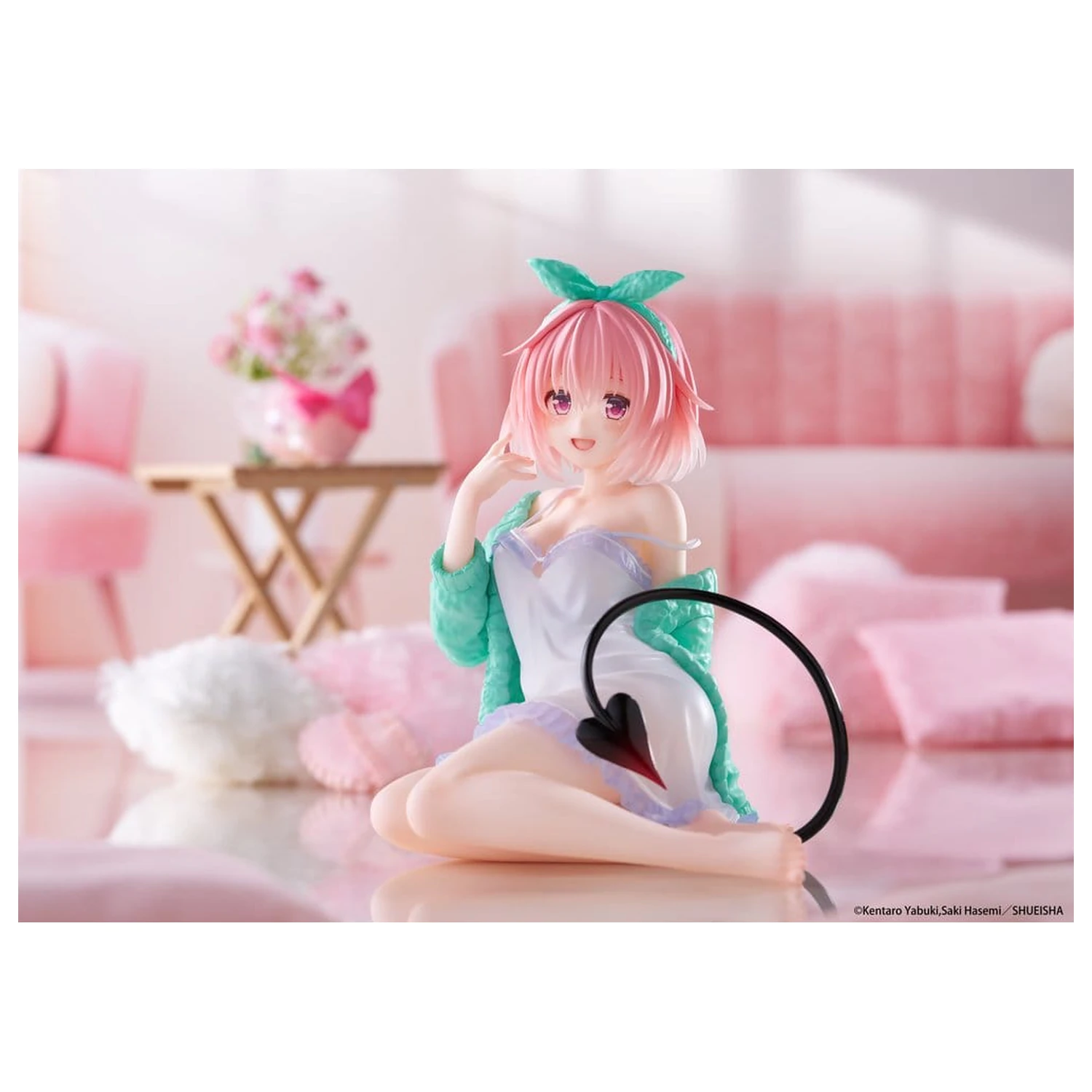 To Love-Ru Desktop Cute PVC Figure Momo (Roomwear Ver.) 13 cm poza produsului