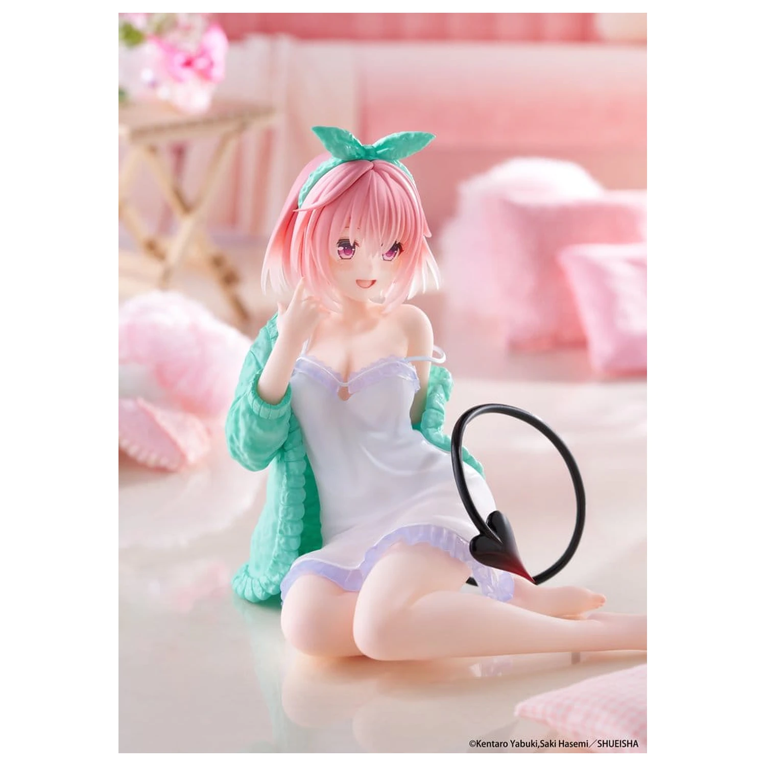 To Love-Ru Desktop Cute PVC Figure Momo (Roomwear Ver.) 13 cm poza produsului