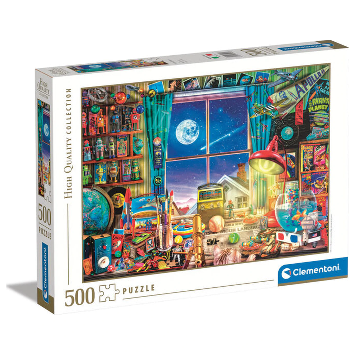 To the Moon puzzle 500 piese poza produsului