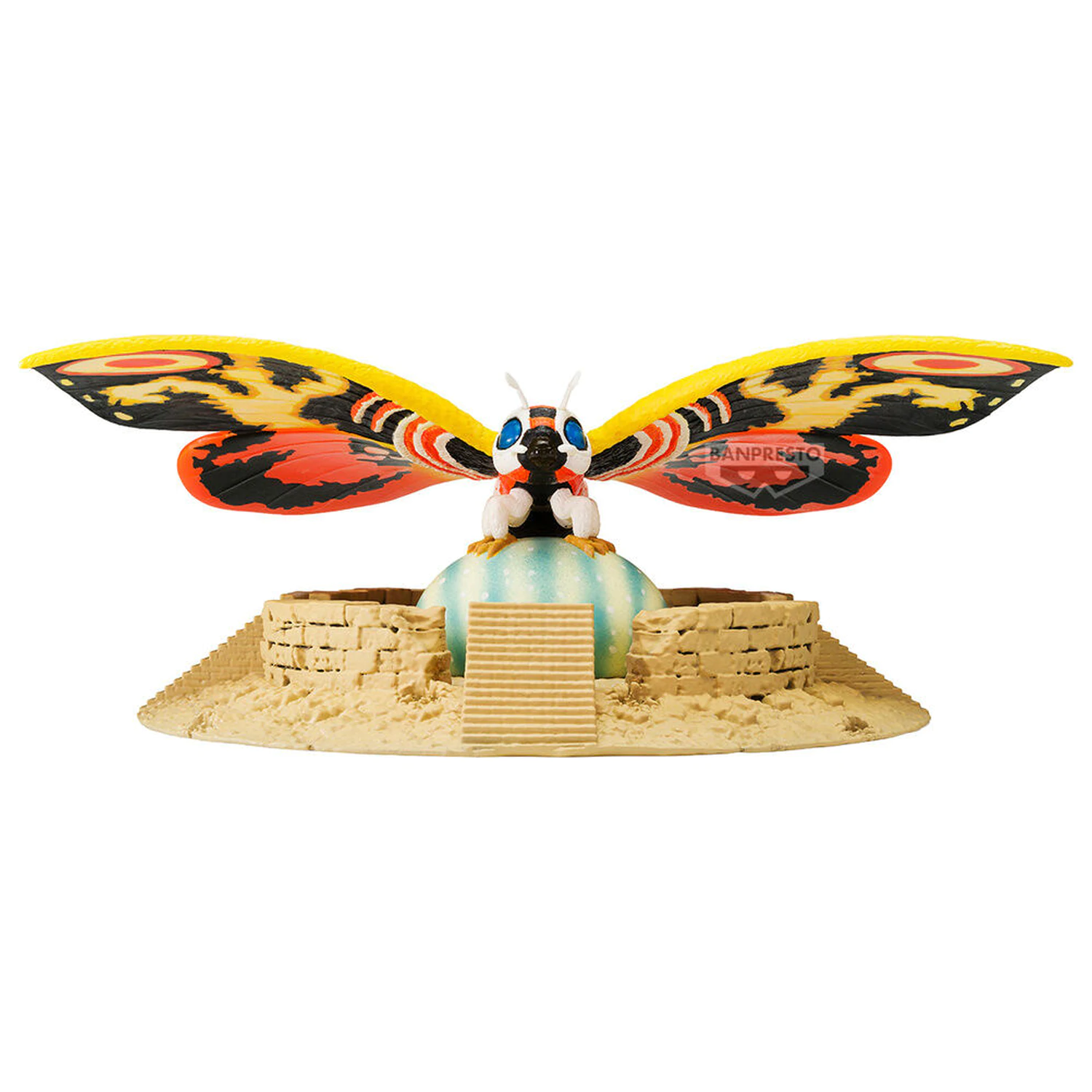 Toho Monster Series Art Vignette Mothra 1996 figurina 5cm poza produsului